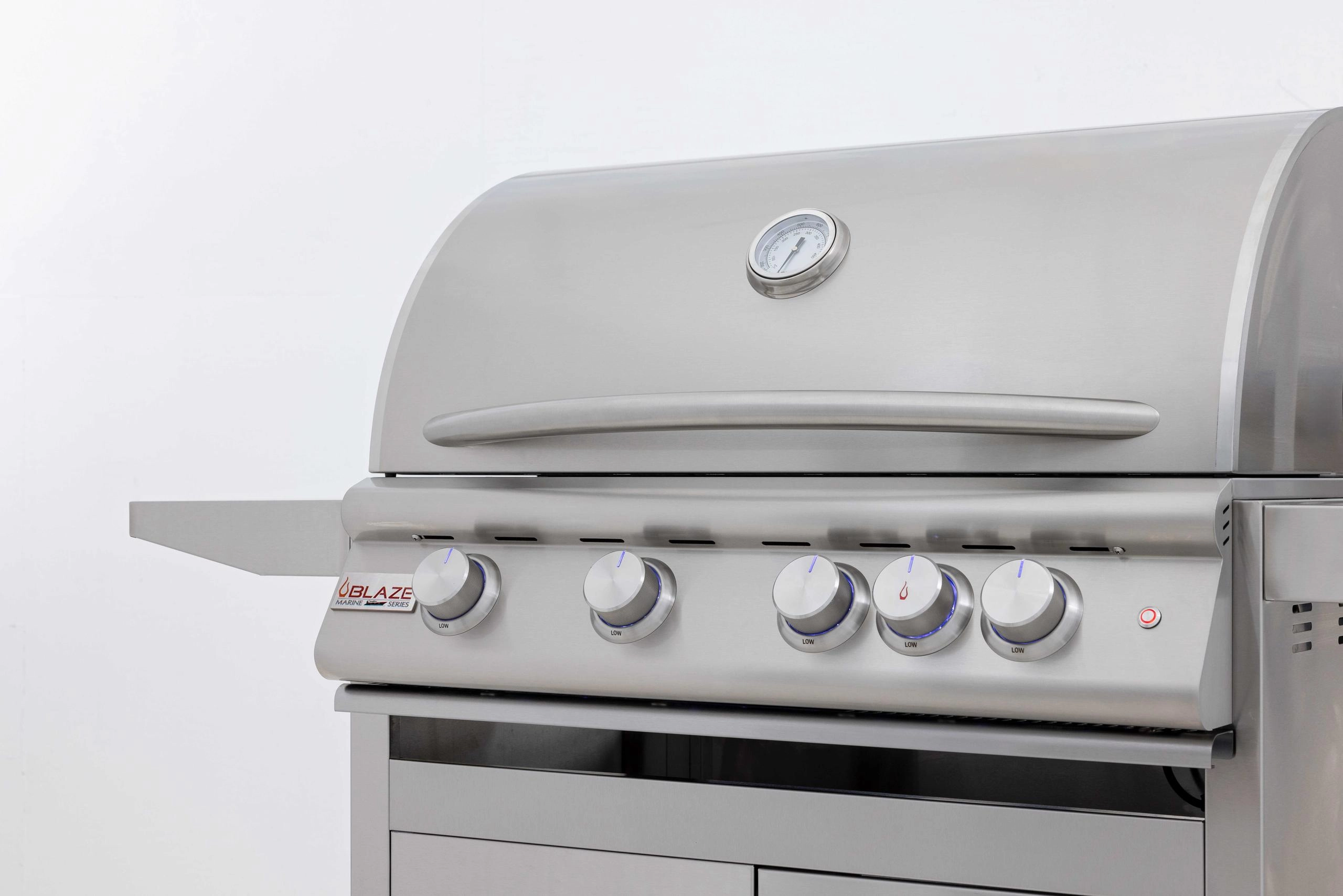 Blaze Grills BLZ4LTE3MGLP Blaze 4-Burner Marine Grade Premium Lte , With Fuel Type - Propane