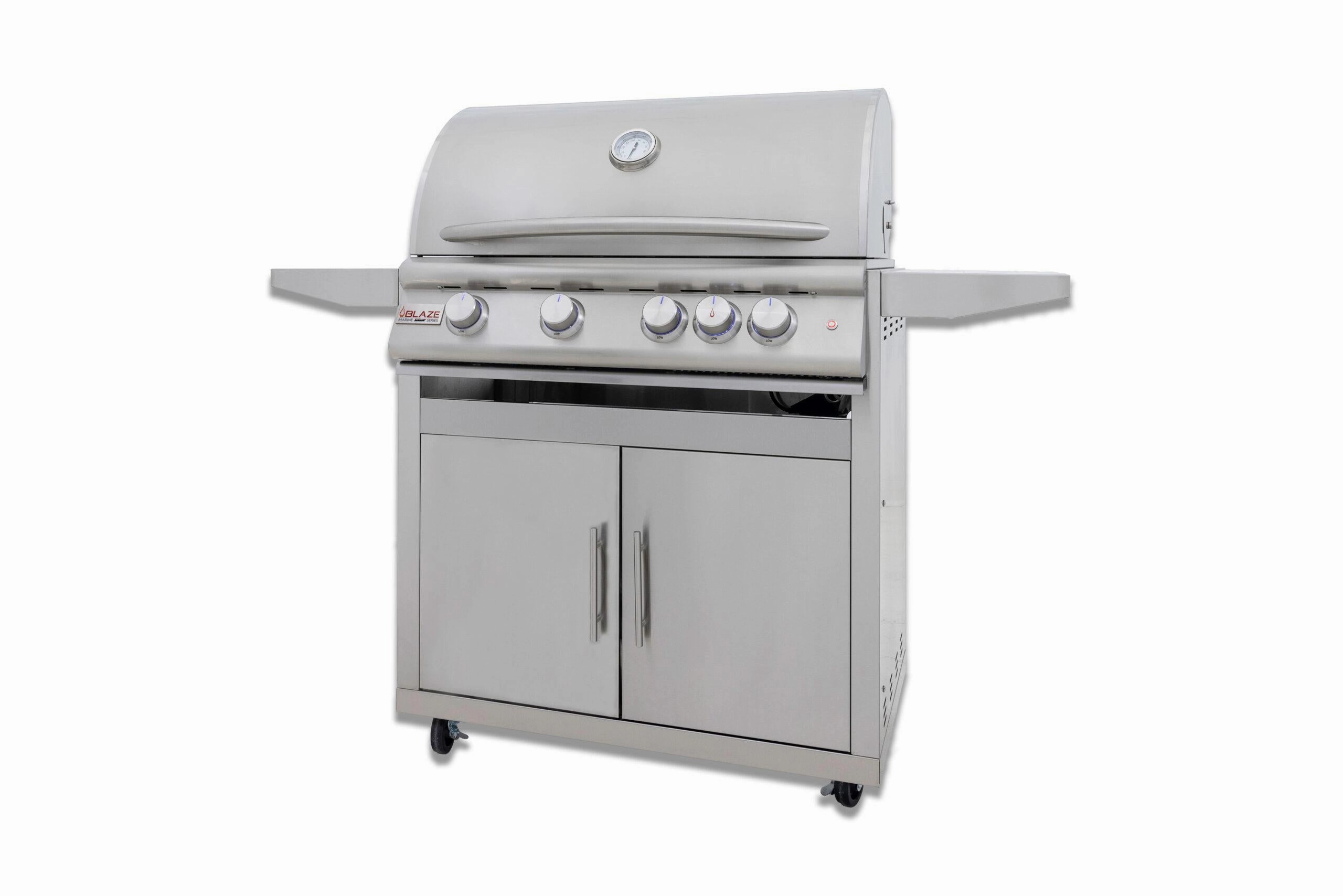 Blaze Grills BLZ4LTE3MGNG Blaze 4-Burner Marine Grade Premium Lte , With Fuel Type - Natural Gas