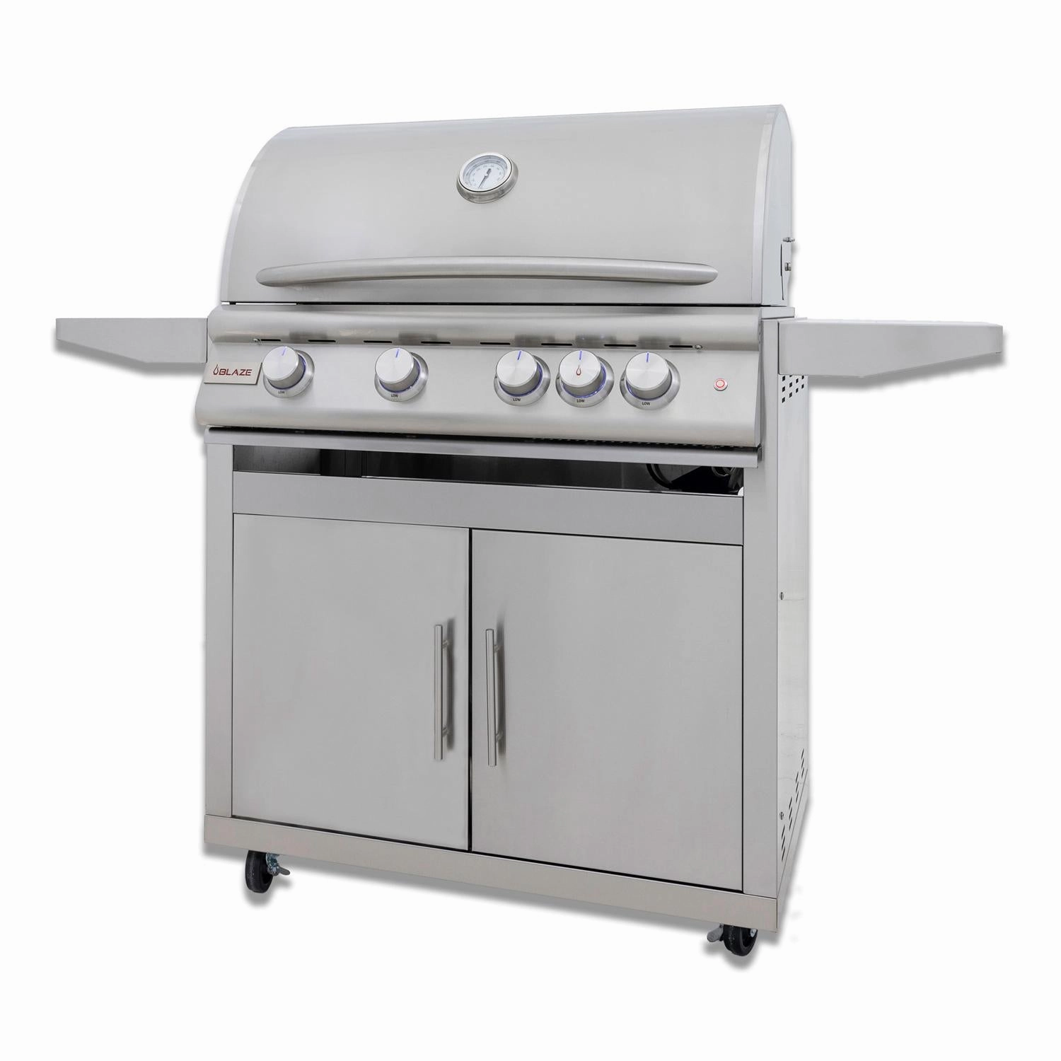 Blaze Grills BLZ4LTE3NG Blaze 32-Inch 4-Burner Premium Lte  Gas Grill With Rear Burner And Built-In Lighting System, With Fuel Type - Natural Gas