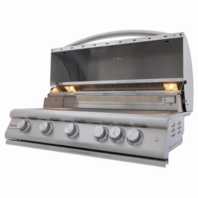 Blaze Grills BLZ5LTE3LP Blaze 40-Inch 5-Burner Premium Lte  Gas Grill With Rear Burner And Built-In Lighting System, With Fuel Type - Propane Liquid Propane Barbeque Grills,propane gas grill