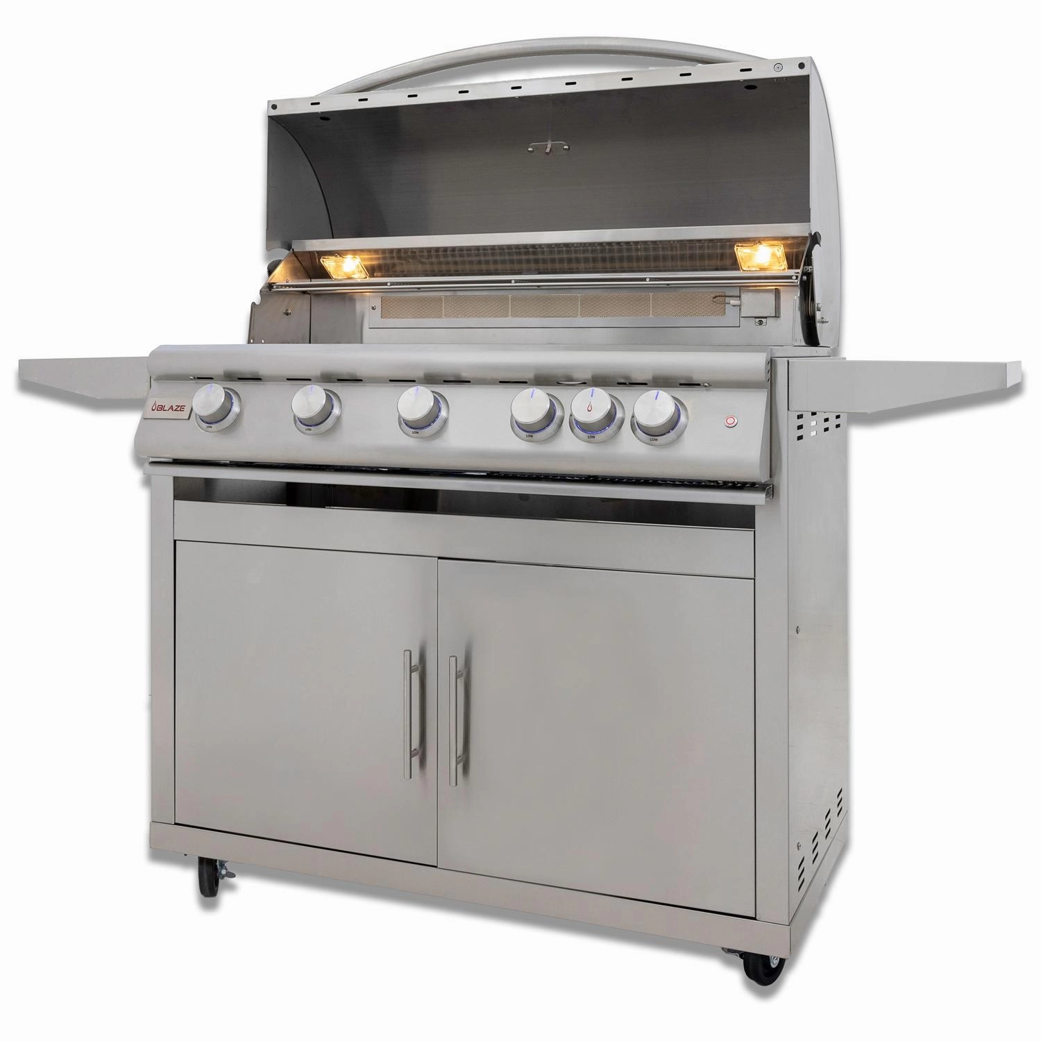 Blaze Grills BLZ5LTE3LP Blaze 40-Inch 5-Burner Premium Lte  Gas Grill With Rear Burner And Built-In Lighting System, With Fuel Type - Propane
