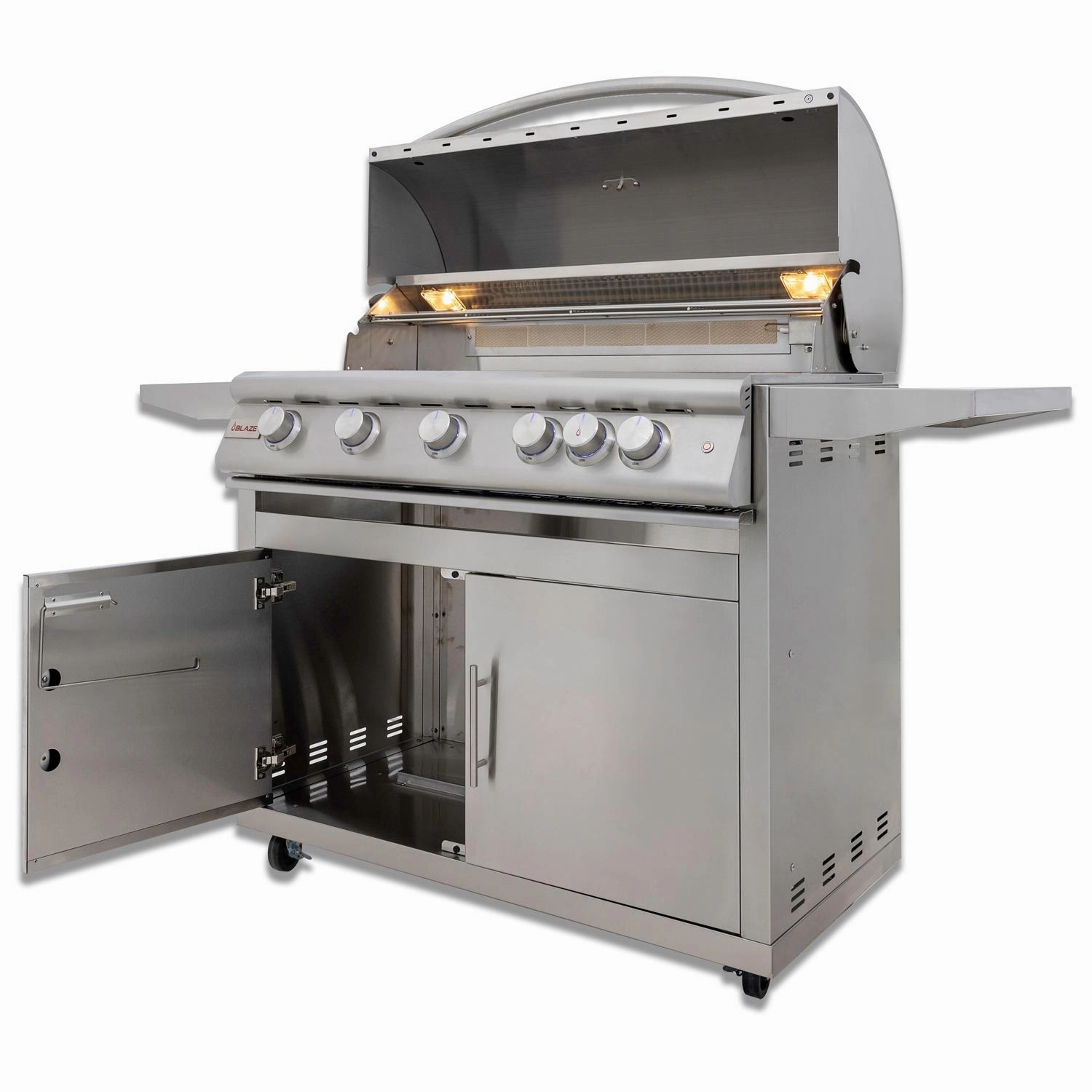 Blaze Grills BLZ5LTE3NG Blaze 40-Inch 5-Burner Premium Lte  Gas Grill With Rear Burner And Built-In Lighting System, With Fuel Type - Natural Gas