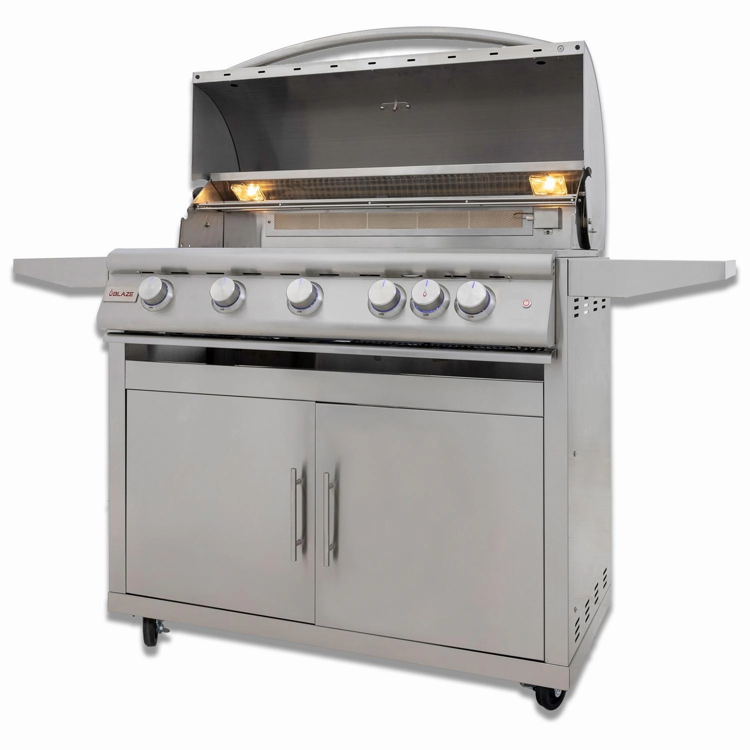Blaze Grills BLZ5LTE3NG Blaze 40-Inch 5-Burner Premium Lte  Gas Grill With Rear Burner And Built-In Lighting System, With Fuel Type - Natural Gas