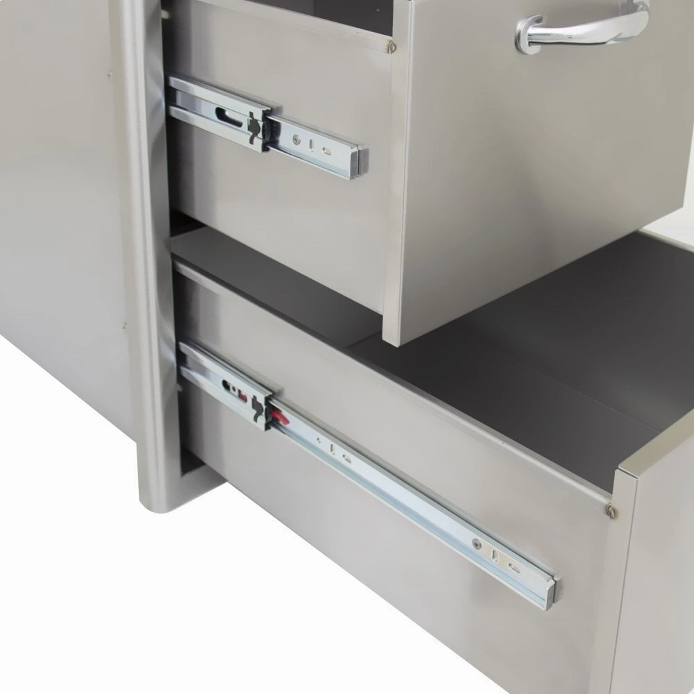 Blaze Grills BLZDRW2R Blaze 16 Inch Double Access Drawer