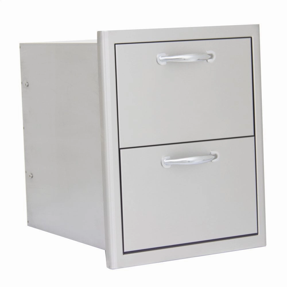 Blaze Grills BLZDRW2R Blaze 16 Inch Double Access Drawer