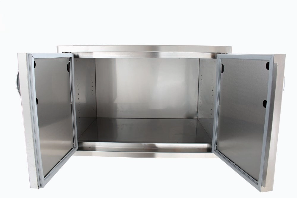 Blaze Grills BLZDRYSTG Blaze Stainless Steel Enclosed Dry Storage Cabinet With Shelf