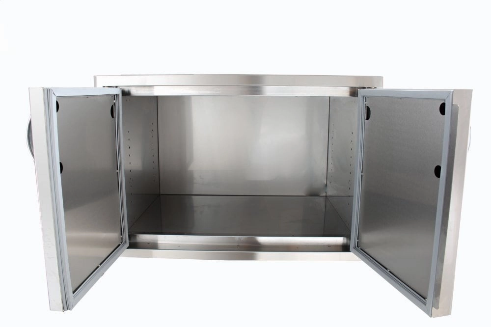 Blaze Grills BLZDRYSTG Blaze Stainless Steel Enclosed Dry Storage Cabinet With Shelf