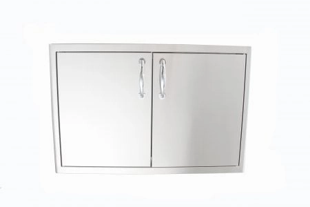 Blaze Grills BLZDRYSTG Blaze Stainless Steel Enclosed Dry Storage Cabinet With Shelf Barbeque Grill Accessories,grill tool set