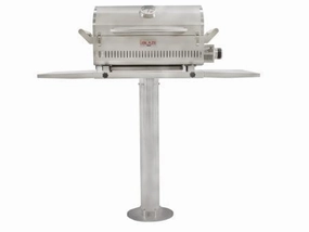 Blaze Grills BLZPRTPEDMG10 Blaze 10" Pedestal For The Marine Grade Portable Grill Barbeque Grills,outdoor bbq grill