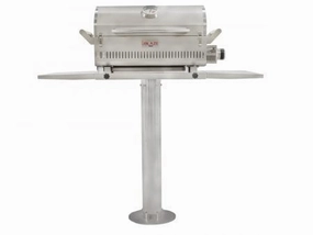 Blaze Grills BLZPRTPEDMG10 Blaze 10" Pedestal For The Marine Grade Portable Grill Barbeque Grill Accessories,grill tool set