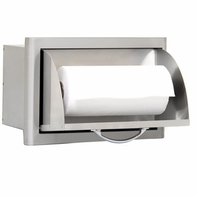 Blaze Grills BLZPTHR Blaze Paper Towel Holder Storage,outdoor grill storage cabinet