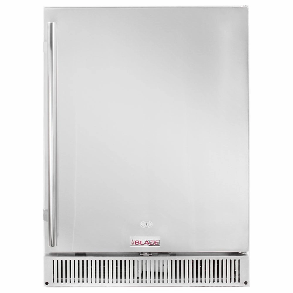 Blaze Grills BLZSSRF50DH Blaze Outdoor Rated Stainless 24" Refrigerator 5.2 Cu. Ft. Undercounter Refrigerators 24 inch undercounter fridge for kitchen