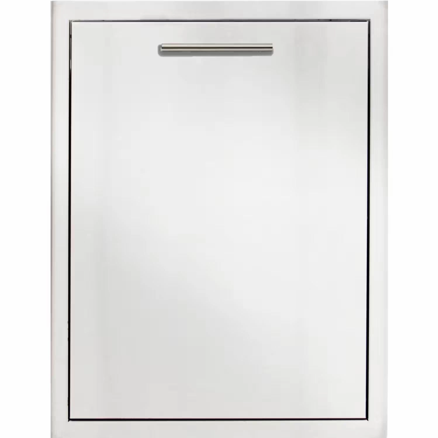 Blaze Grills BLZTRECDRWH Blaze Roll Out Double Trash/Recycle Drawer Storage,outdoor grill storage cabinet