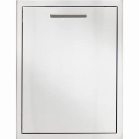 Blaze Grills BLZTRECDRWH Blaze Roll Out Double Trash/Recycle Drawer Storage,outdoor grill storage cabinet