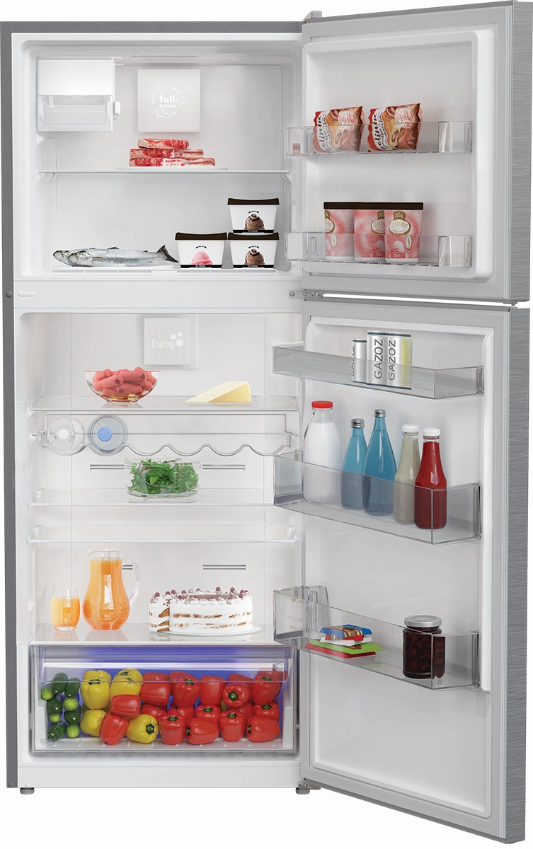 Blomberg Appliances BRFT1622SS 27In 15 Cu Ft Top Freezer With Auto Ice Maker, Stainless
