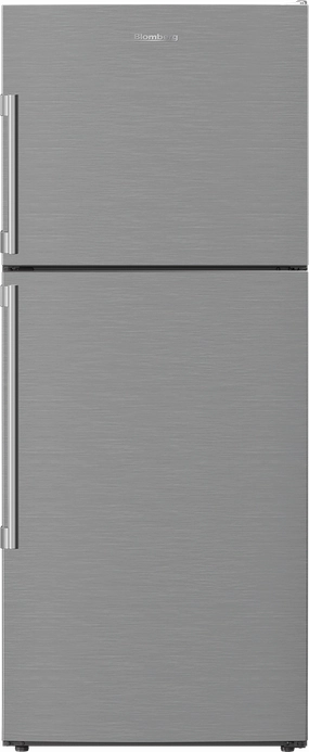 Blomberg Appliances BRFT1622SS 27In 15 Cu Ft Top Freezer With Auto Ice Maker, Stainless Freestanding Refrigerators freestanding fridge freezer combo