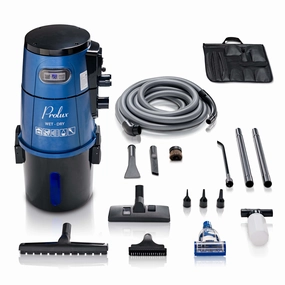 Blue Prolux Wet/Dry Garage Vacuum, Shampooer, Blower and Detailer upright vacuum, stick vacuum