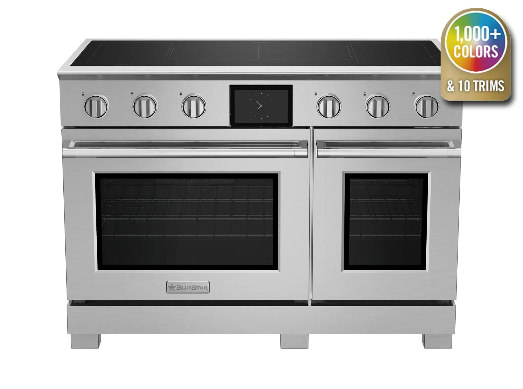 Bluestar BSPIR486Z 48" Platinum Induction Freestanding Ranges freestanding dual fuel range 30 inch