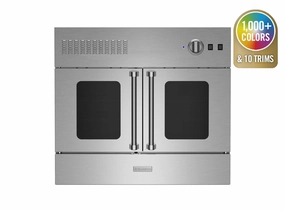 Bluestar BWO36AGSV2 36" Gas Wall Oven With French Doors Wall Ovens convection wall oven with steam assist