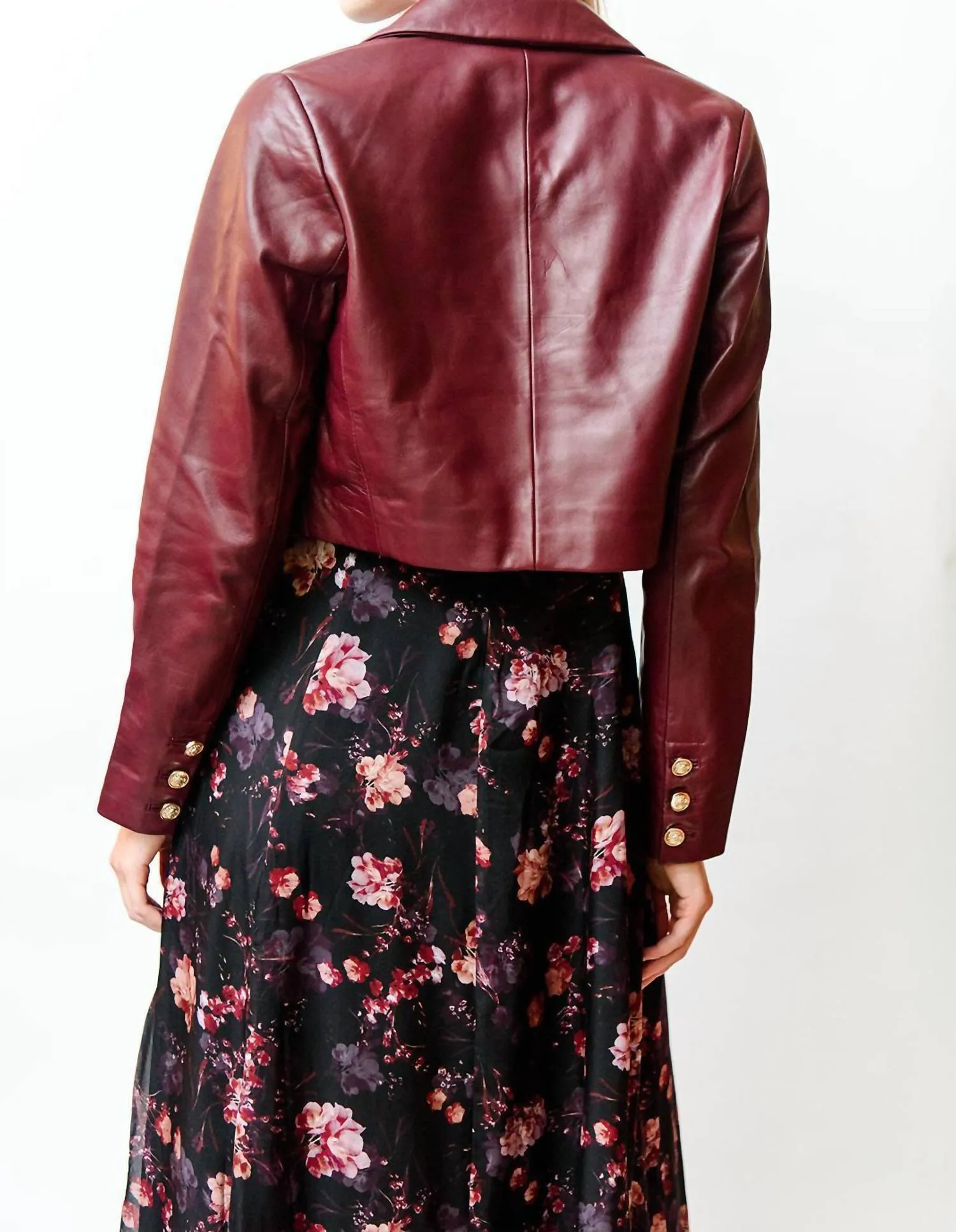 Boa Jacket In Cranberry