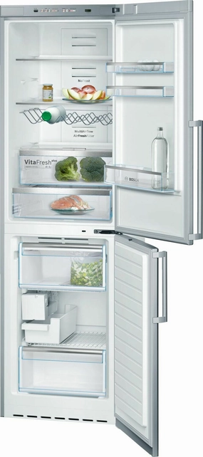 Bosch B11CB81SSS 800 Series, 24" Refrigeration 11 Cu Ft W/ Ice Maker Freestanding Refrigerators freestanding fridge freezer combo