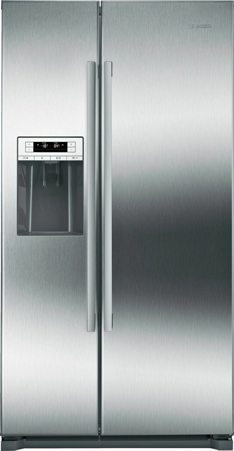 Bosch B20CS30SNS 300 Series Freestanding Counter-Depth Side-By-Side Refrigerator 36'' Easy Clean Stainless Steel B20Cs30Sns