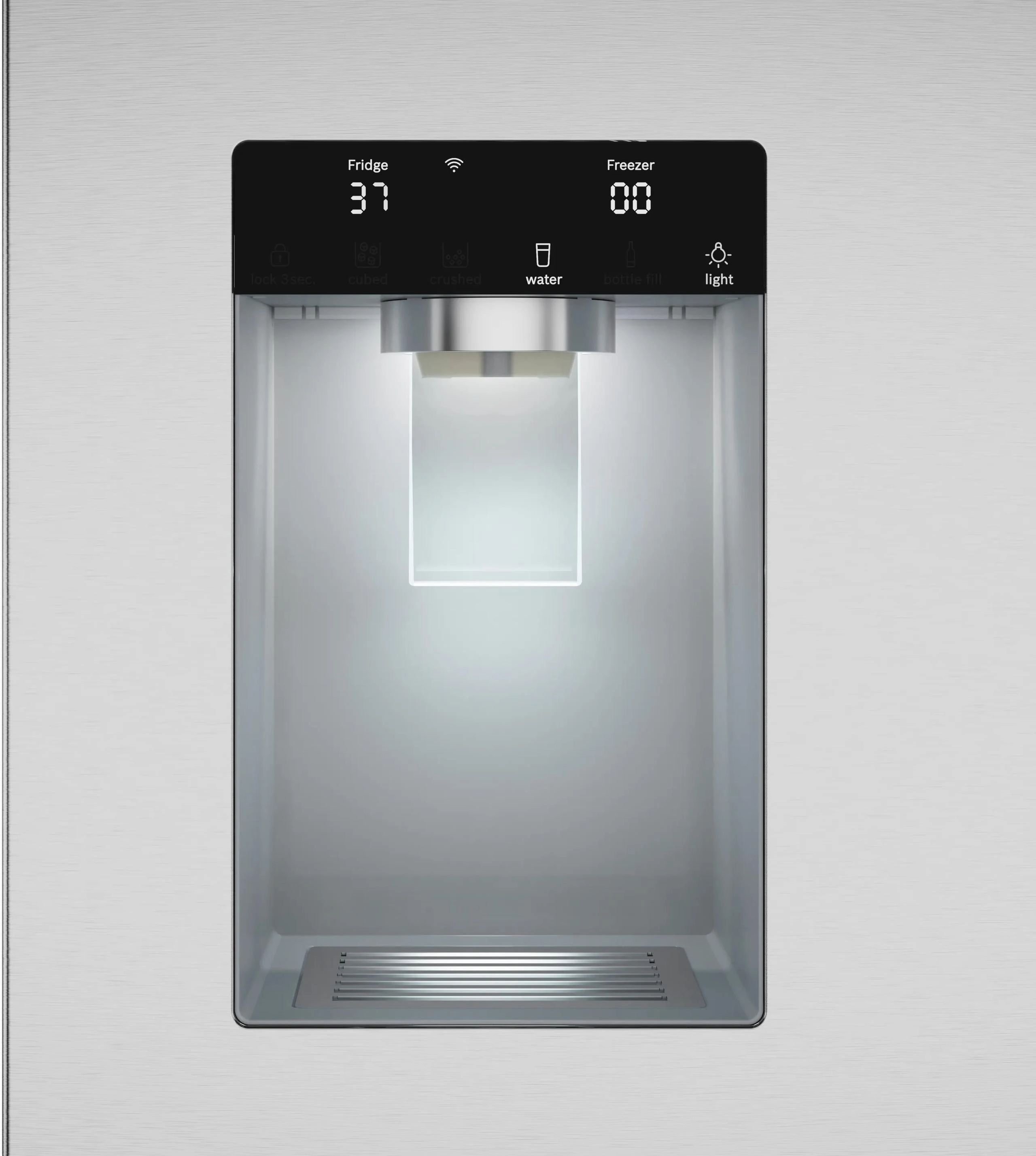 Bosch B36CD10ENS 100 Series French Door Bottom Mount Refrigerator 36" Stainless Steel (With Anti-Fingerprint), Total No Frost