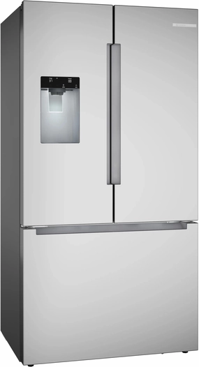 Bosch B36CD10ENS 100 Series French Door Bottom Mount Refrigerator 36" Stainless Steel (With Anti-Fingerprint), Total No Frost Freestanding Refrigerators freestanding fridge freezer combo