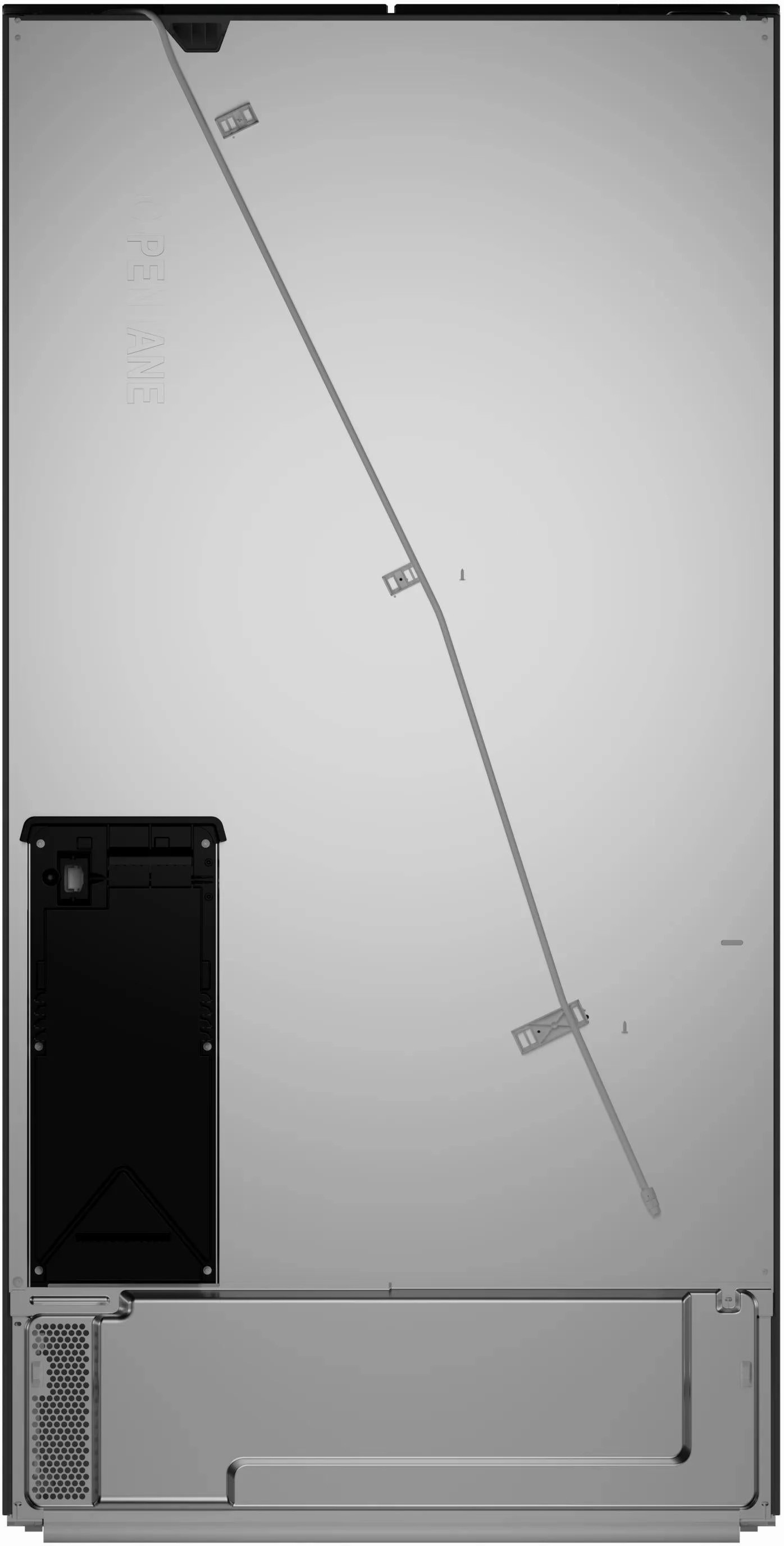 Bosch B36CD10ENS 100 Series French Door Bottom Mount Refrigerator 36" Stainless Steel (With Anti-Fingerprint), Total No Frost