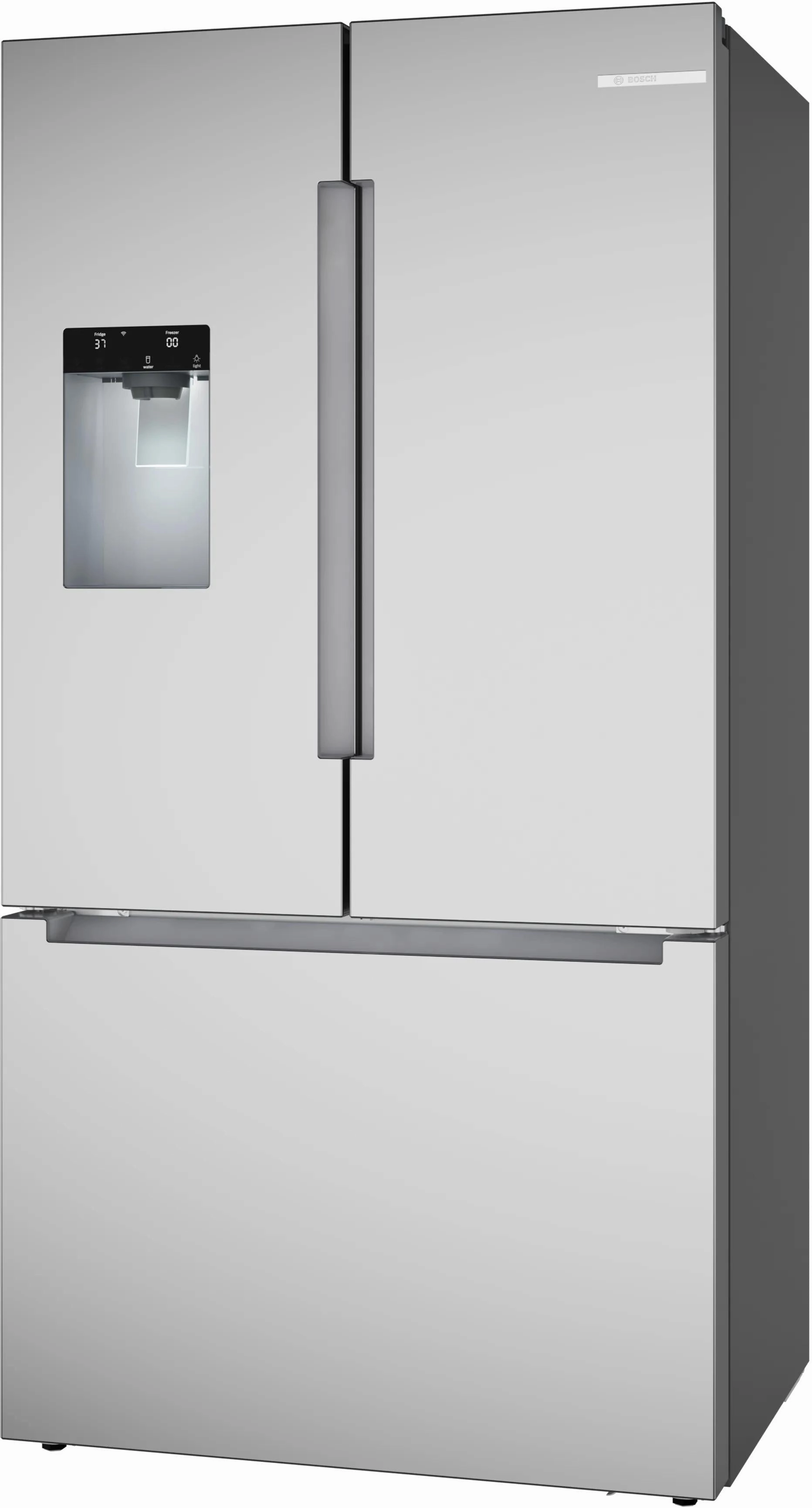Bosch B36CD10ENS 100 Series French Door Bottom Mount Refrigerator 36" Stainless Steel (With Anti-Fingerprint), Total No Frost