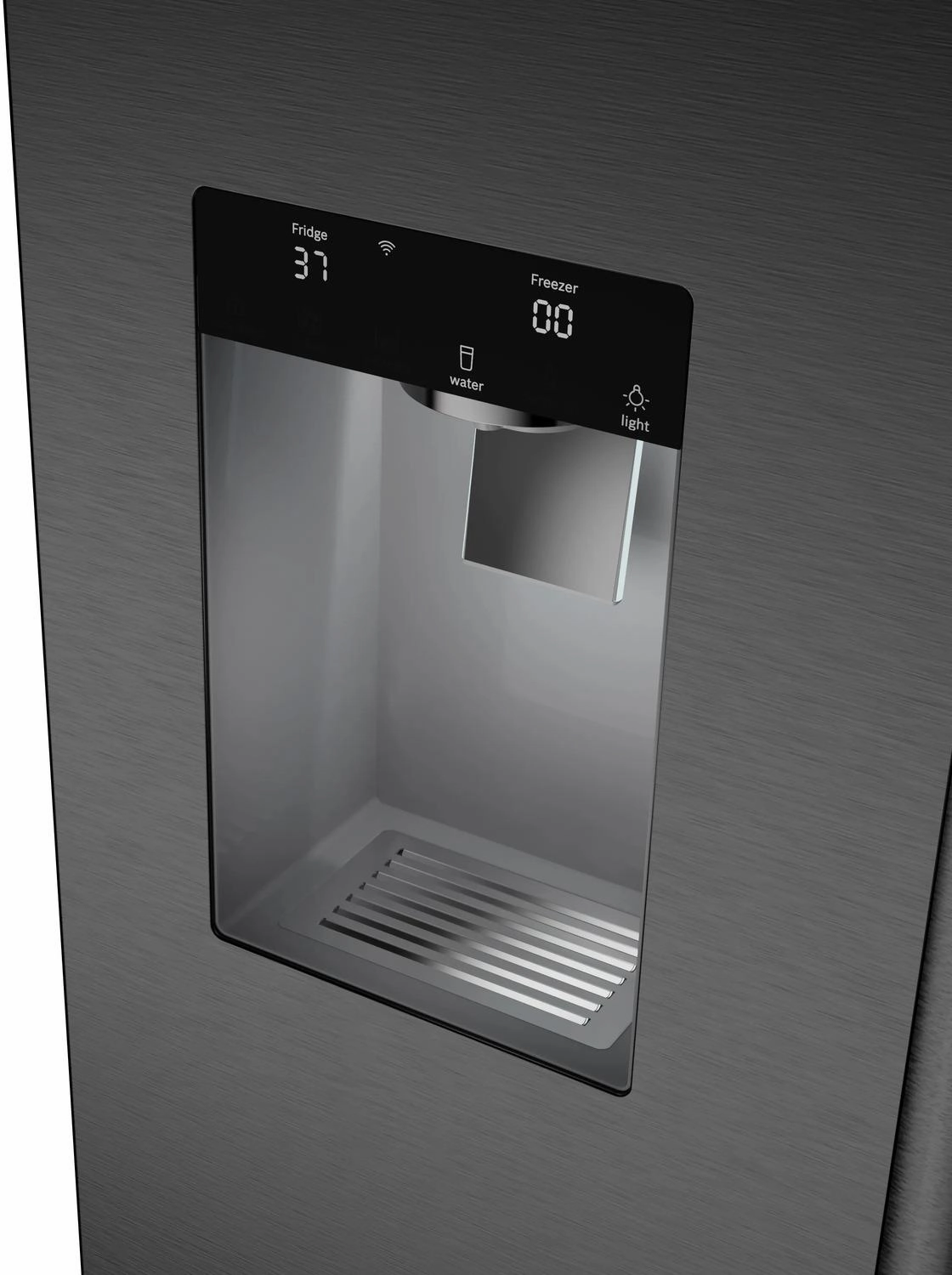 Bosch B36CD52SNB 500 Series French Door Bottom Mount Refrigerator 36" Black Stainless Steel, Total No Frost