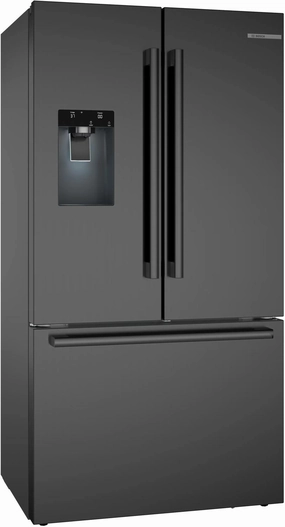 Bosch B36CD52SNB 500 Series French Door Bottom Mount Refrigerator 36" Black Stainless Steel, Total No Frost Freestanding Refrigerators freestanding fridge freezer combo