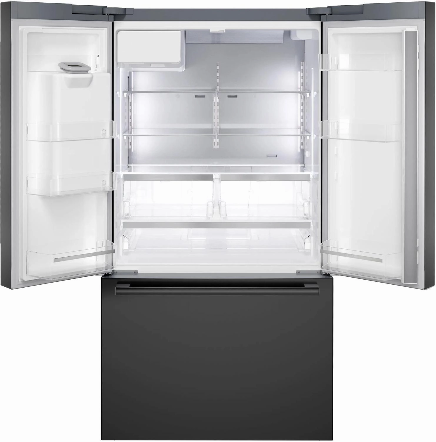 Bosch B36CD52SNB 500 Series French Door Bottom Mount Refrigerator 36" Black Stainless Steel, Total No Frost