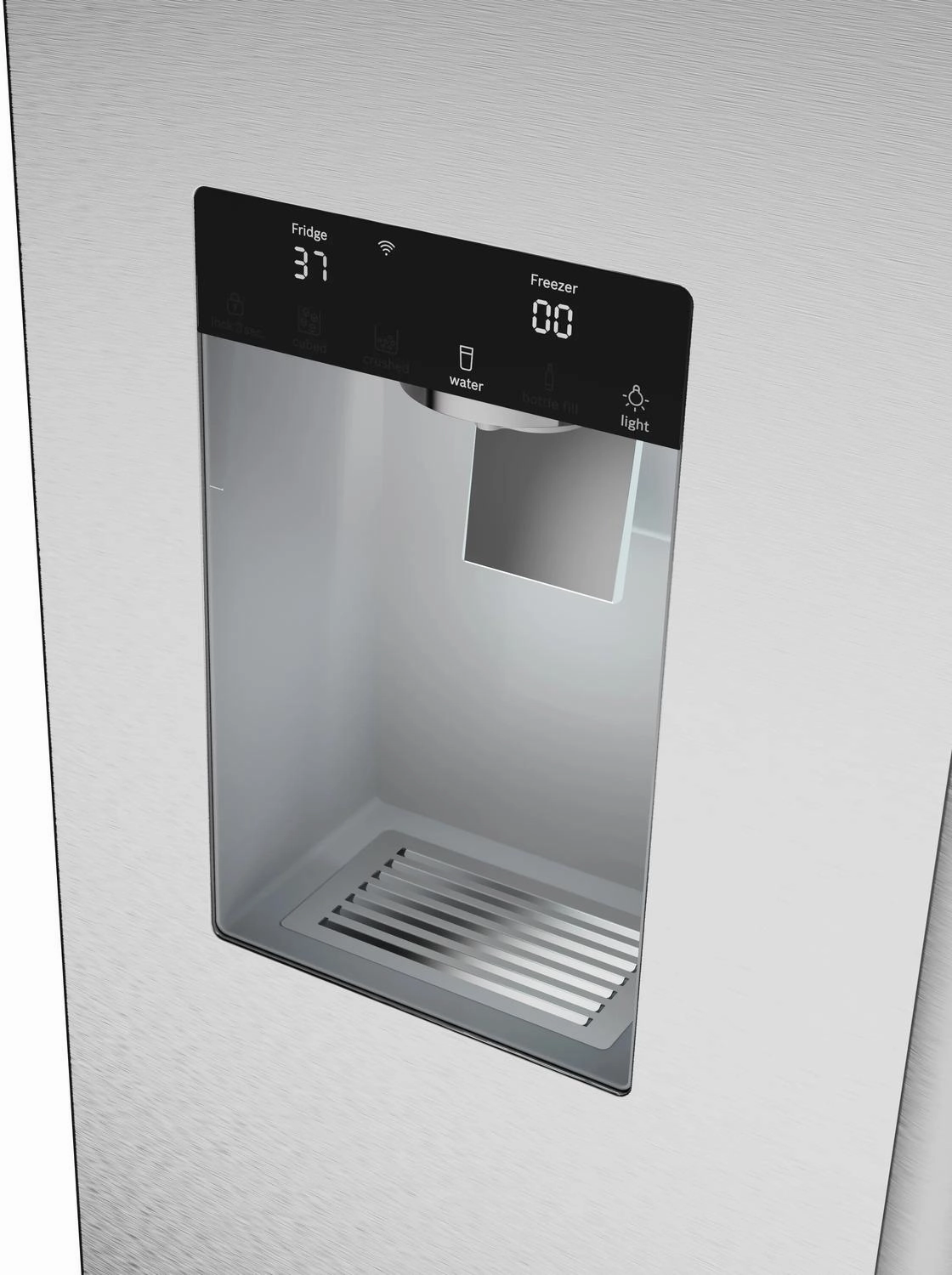 Bosch B36CD52SNS 500 Series French Door Bottom Mount Refrigerator 36" Stainless Steel (With Anti-Fingerprint), Total No Frost