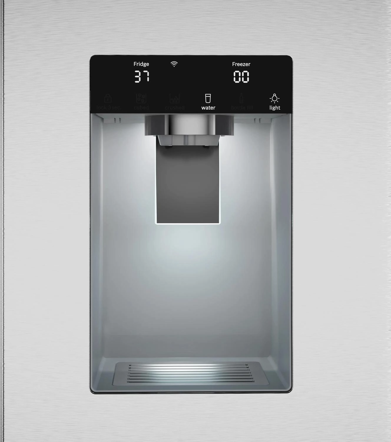 Bosch B36CD52SNS 500 Series French Door Bottom Mount Refrigerator 36" Stainless Steel (With Anti-Fingerprint), Total No Frost