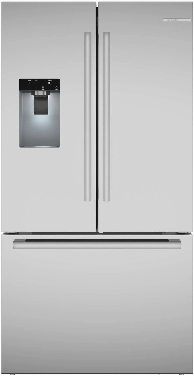 Bosch B36CD52SNS 500 Series French Door Bottom Mount Refrigerator 36" Stainless Steel (With Anti-Fingerprint), Total No Frost