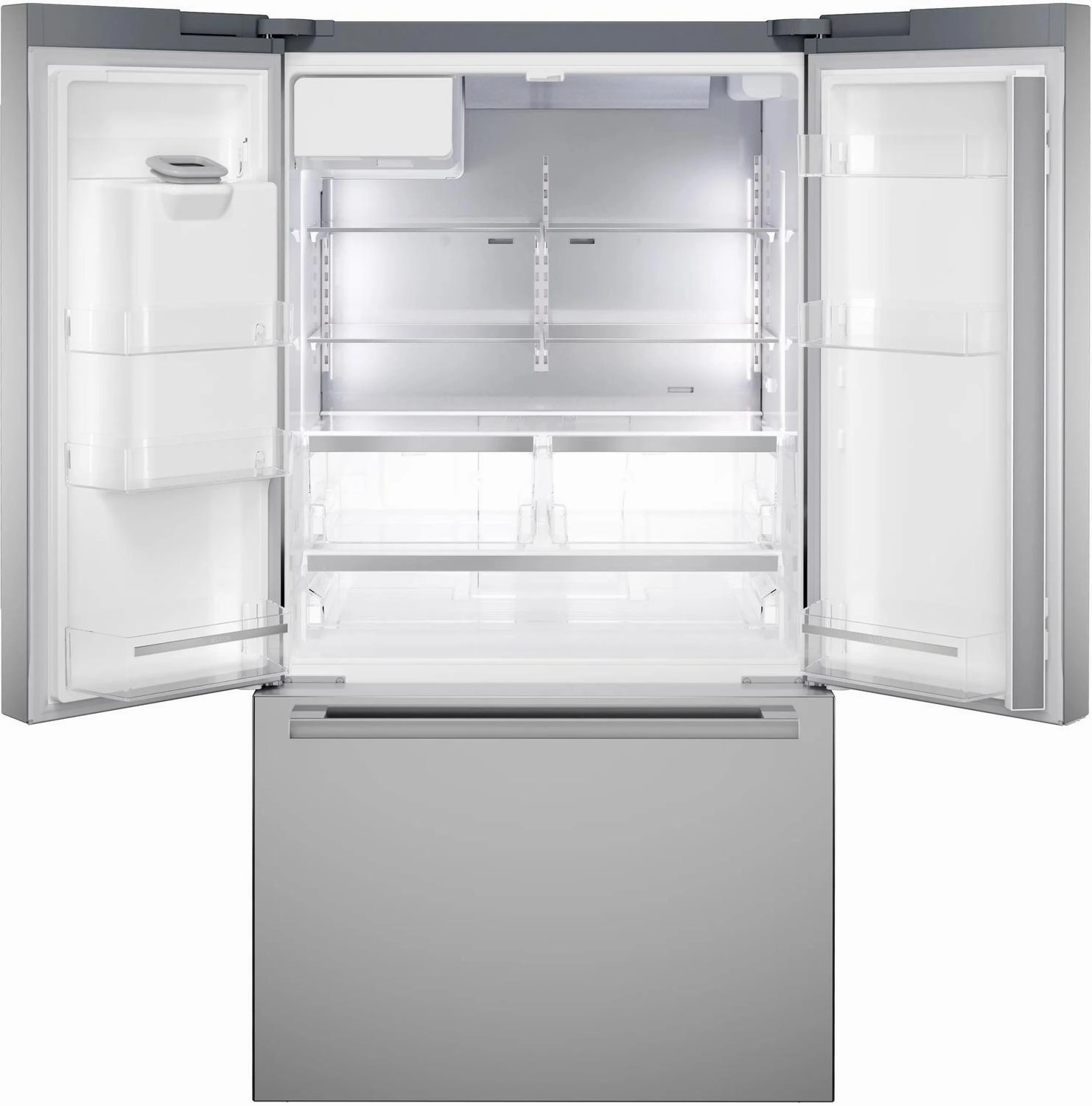 Bosch B36CD52SNS 500 Series French Door Bottom Mount Refrigerator 36" Stainless Steel (With Anti-Fingerprint), Total No Frost