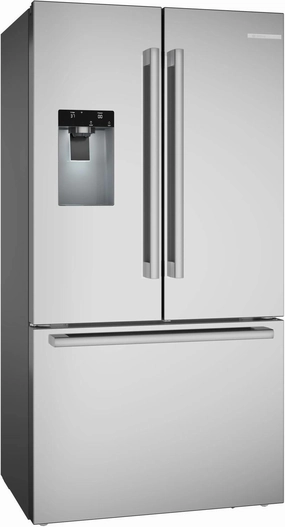 Bosch B36CD52SNS 500 Series French Door Bottom Mount Refrigerator 36" Stainless Steel (With Anti-Fingerprint), Total No Frost Freestanding Refrigerators freestanding fridge freezer combo