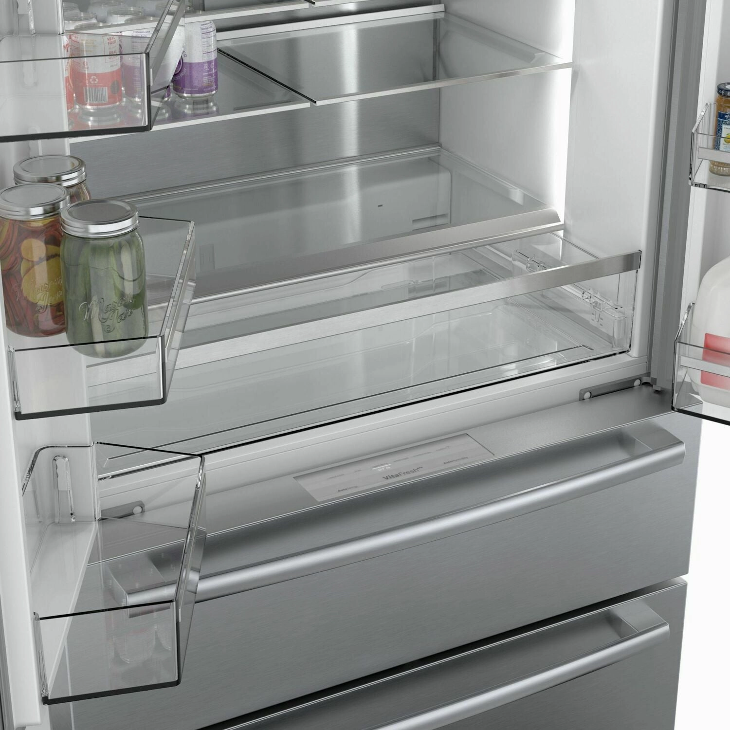Bosch B36CL80SNS 800 Series French Door Bottom Mount Refrigerator 36'' Easy Clean Stainless Steel B36Cl80Sns