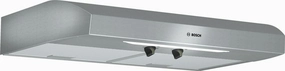 Bosch DUH30152UC 300 Series, 30" Under-Cabinet Hood, 280 Cfm, Incandescent Lights, Stnls Ventilation Range Hoods high suction kitchen exhaust hood