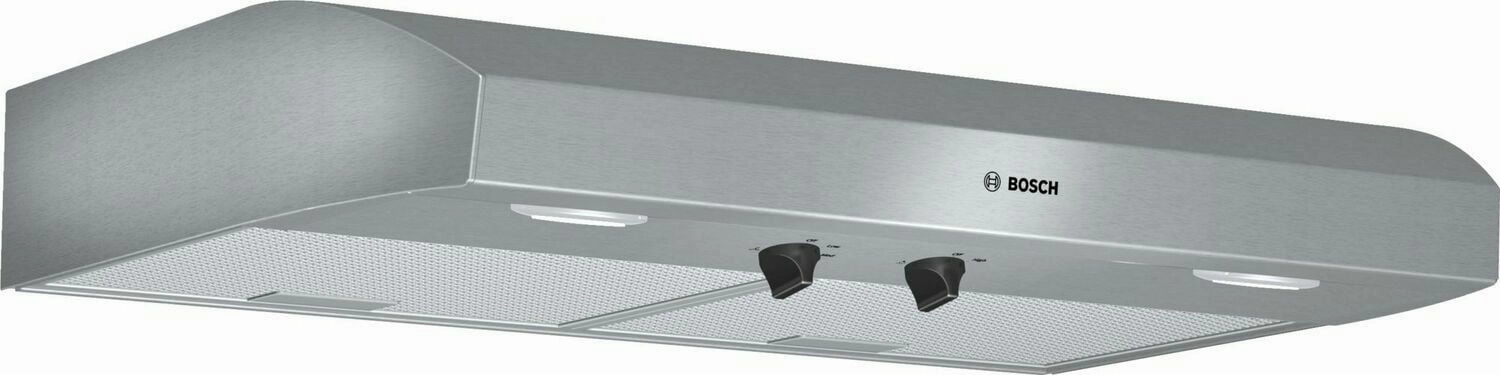 Bosch DUH30252UC 500 Series, 30" Under-Cabinet Hood, 400 Cfm, Halogen Lights, Stnls Ventilation Range Hoods high suction kitchen exhaust hood