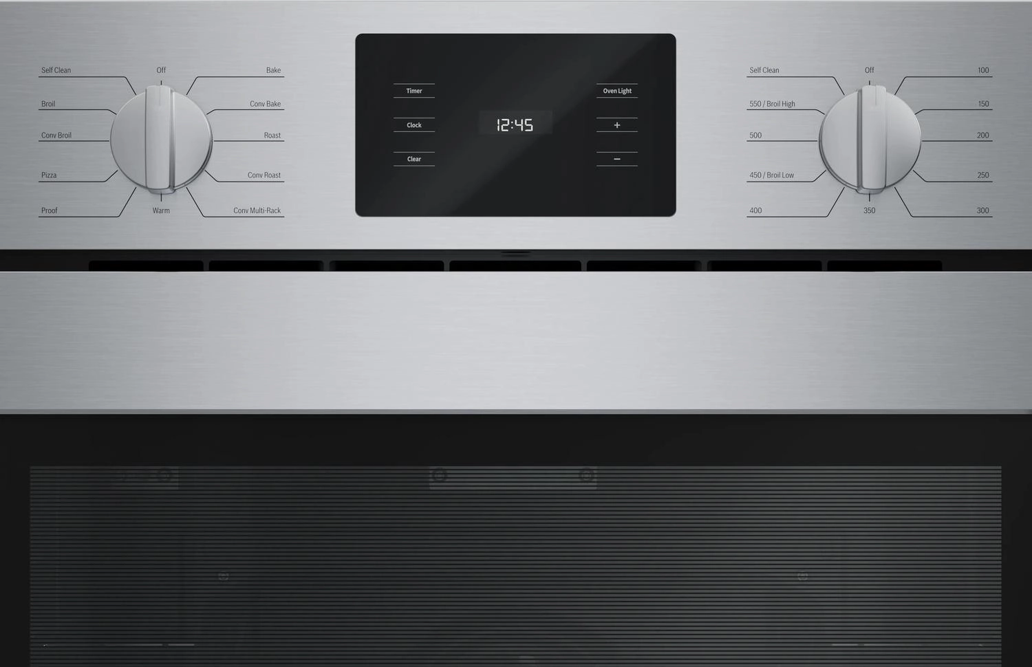 Bosch HBL5455RUC 500 Series Single Wall Oven 30" Right Sideopening Door, Stainless Steel