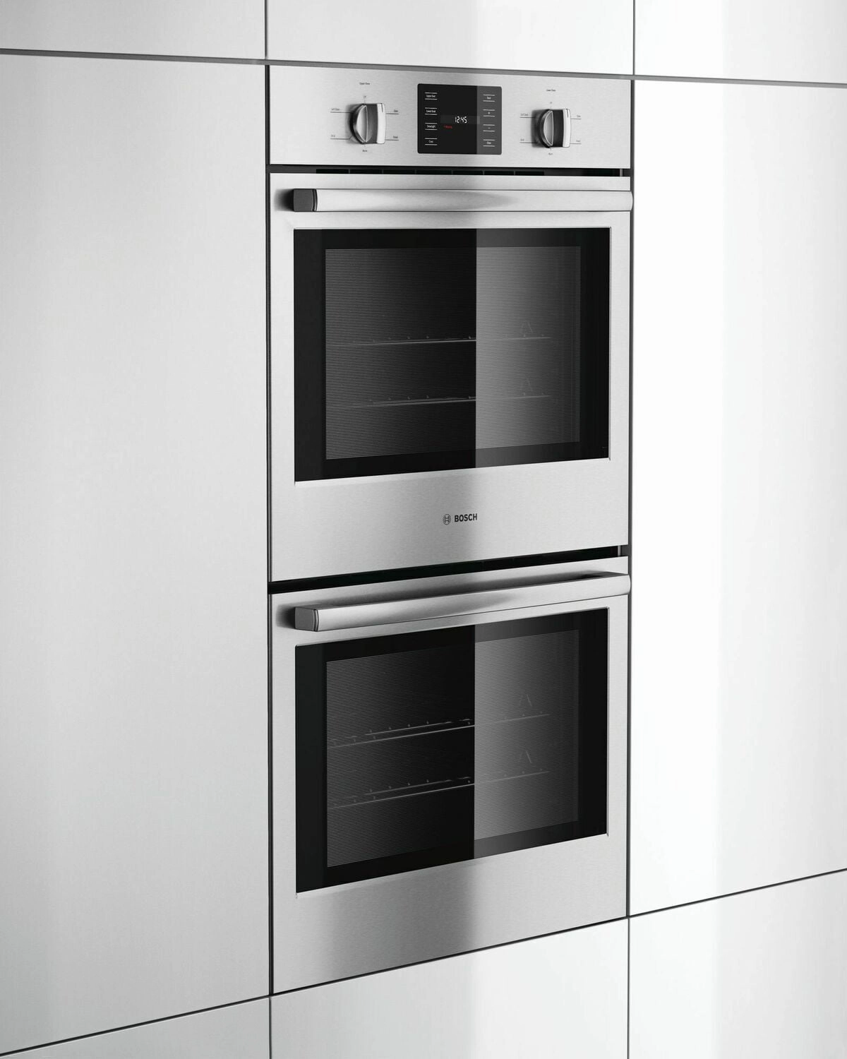 Bosch HBL5551UC 500 Series, 30", Double Wall Oven, Ss, Thermal/Thermal, Knob Control