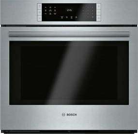Bosch HBL8453UC 800 Series Single Wall Oven 30'' Stainless Steel Hbl8453Uc Wall Ovens 27 inch wall oven built-in
