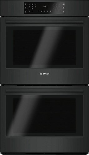 Bosch HBL8661UC 800 Series, 30", Double Wall Oven, Bl, Eu Conv./Thermal, Touch Control Wall Ovens 27 inch wall oven built-in
