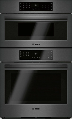 Bosch HBL8743UC 800 Series Combination Oven 30'' Black Stainless Steel Hbl8743Uc Wall Ovens oven with smart temperature control