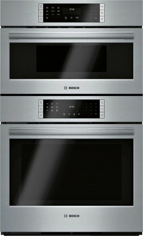 Bosch HBL8753UC 800 Series Combination Oven 30'' Stainless Steel Hbl8753Uc Wall Ovens 27 inch wall oven built-in