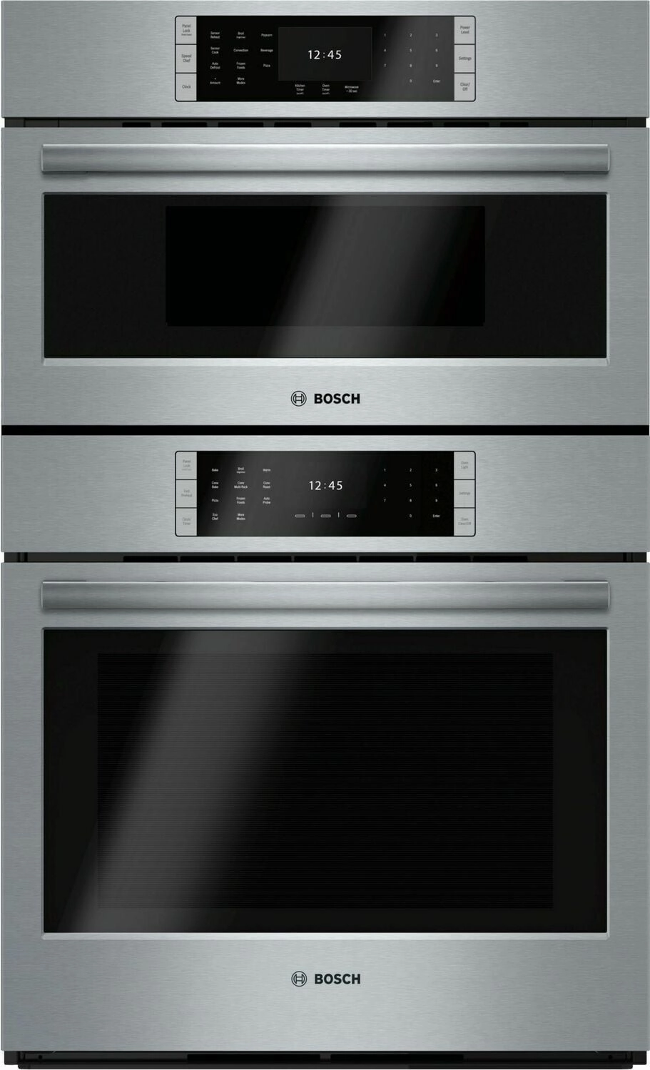 Bosch HBLP752UC Bosch Benchmark Ser., Combination Oven W/ Speed Oven, Ss Wall Ovens oven with smart temperature control