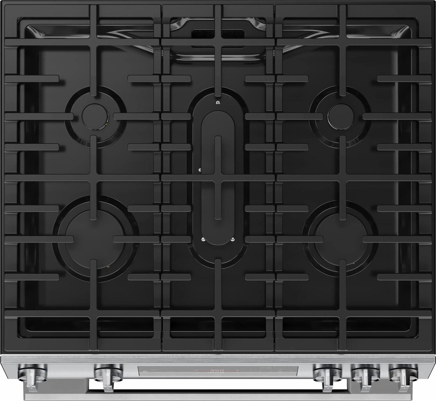 Bosch HGF1050MUC 100 Series Freestanding Gas Range Stainless Steel