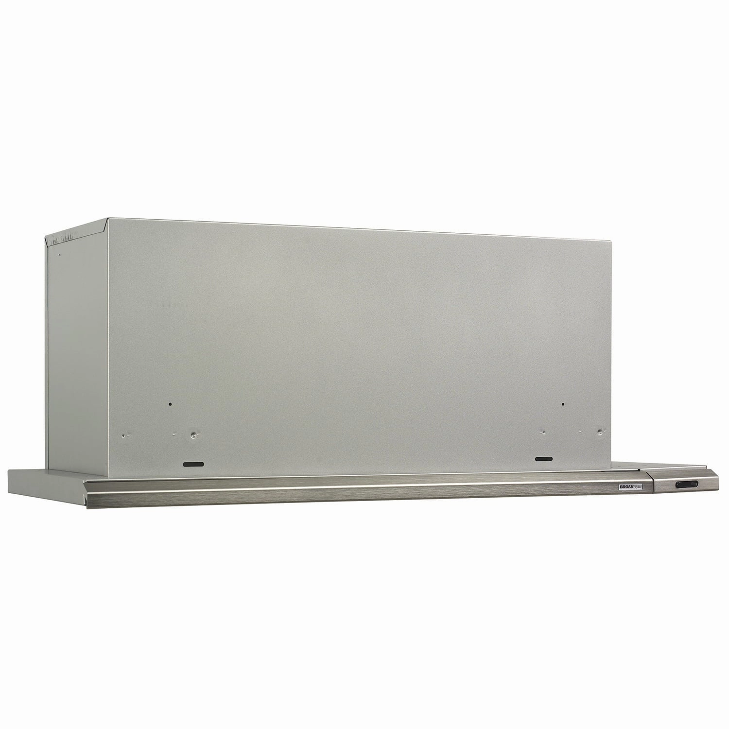 Broan 153604 Broan Elite 36-Inch Under-Cabinet Slide-Out Range Hood W/ Light, Brushed Aluminum Ventilation Range Hoods high suction kitchen exhaust hood